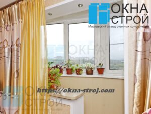 Балкон-лодочка, совмещенный с комнатой
