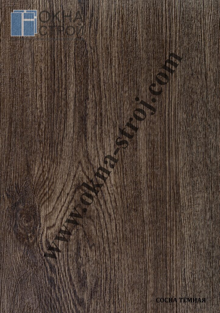 Образцы ламинированных панелей ВЕК Сосна Темная
