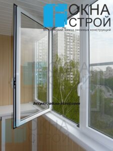 Холодное распашное остекление в доме КОПЭ