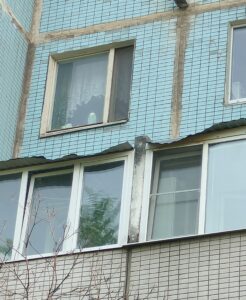 аварийная крыша на лоджии