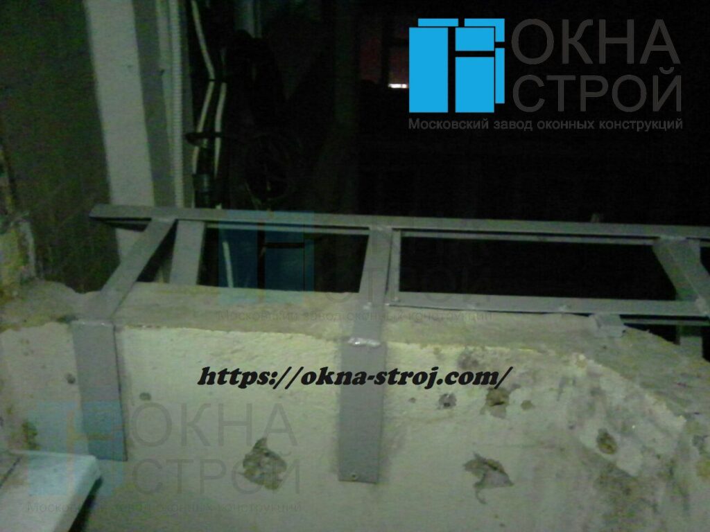 Выносное остекление на балконе дома КОПЭ
