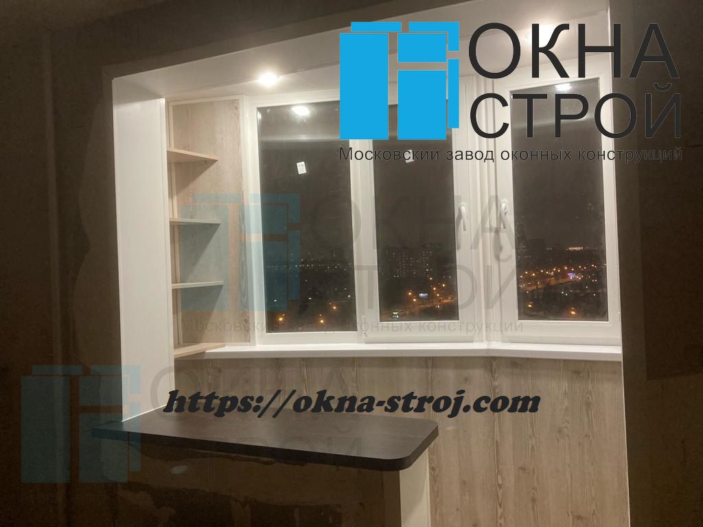 Совмещение балкона лодочка с комнатой