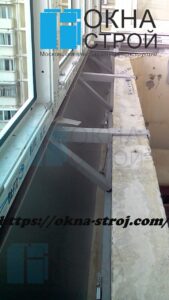 Теплое остекление балкона КОПЭ с выносом