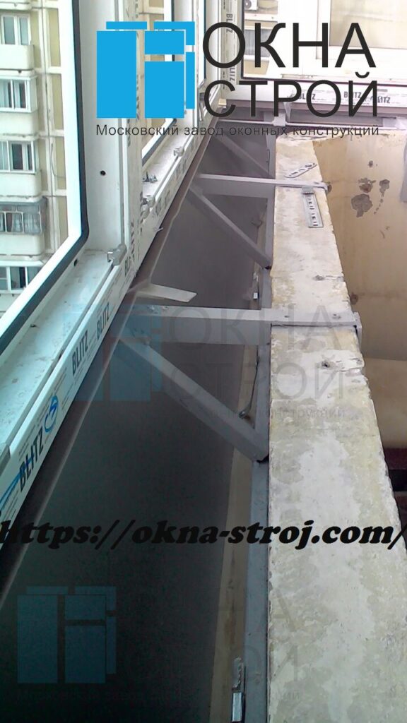 Теплое остекление балкона КОПЭ с выносом