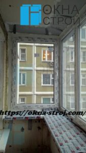Теплое остекление балкона КОПЭ с выносом