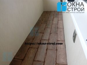 Ремонт нижней технической плиты при остеклении балкона в старом доме