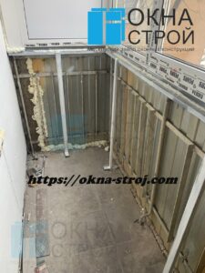 Укрепление парапета сварными конструкциями