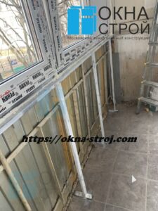 Остекление ПВХ в хрущевке в одно стекло