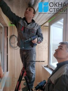 Процесс создания рабочего кабинета на балконе Сапожок П-44Т